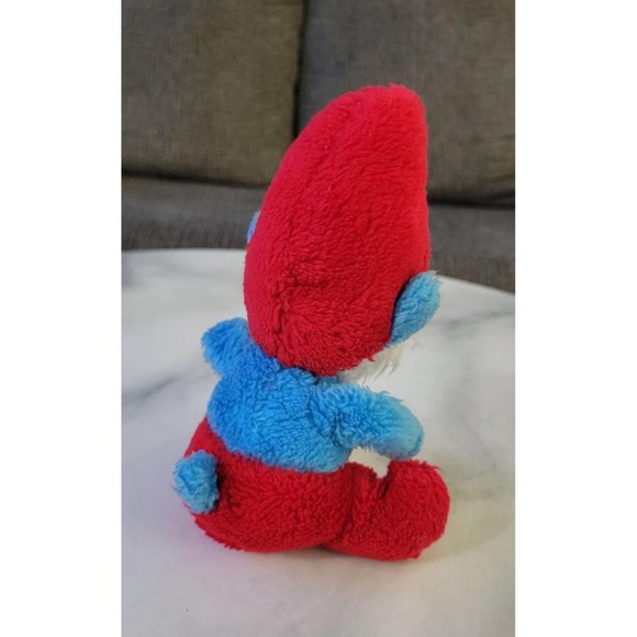 Vintage Papa Smurf Plush - Picture 4 of 5